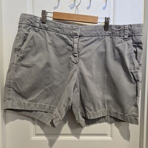 J. Crew Light Gray Women's Bermudas